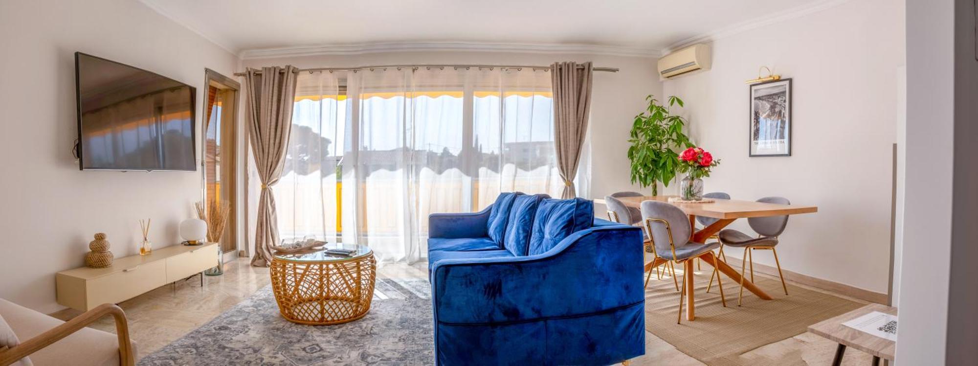 Apartamento 3 Pieces Au Coeur Du Cros De Cagnes Exterior foto